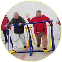 阿尔茨海默综合症、痴呆等认知障碍老人;