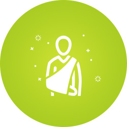 高龄患者骨折长期不愈合合并其他慢性重病的老年人